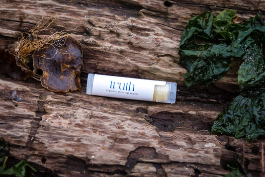 truth organic mint lip balm