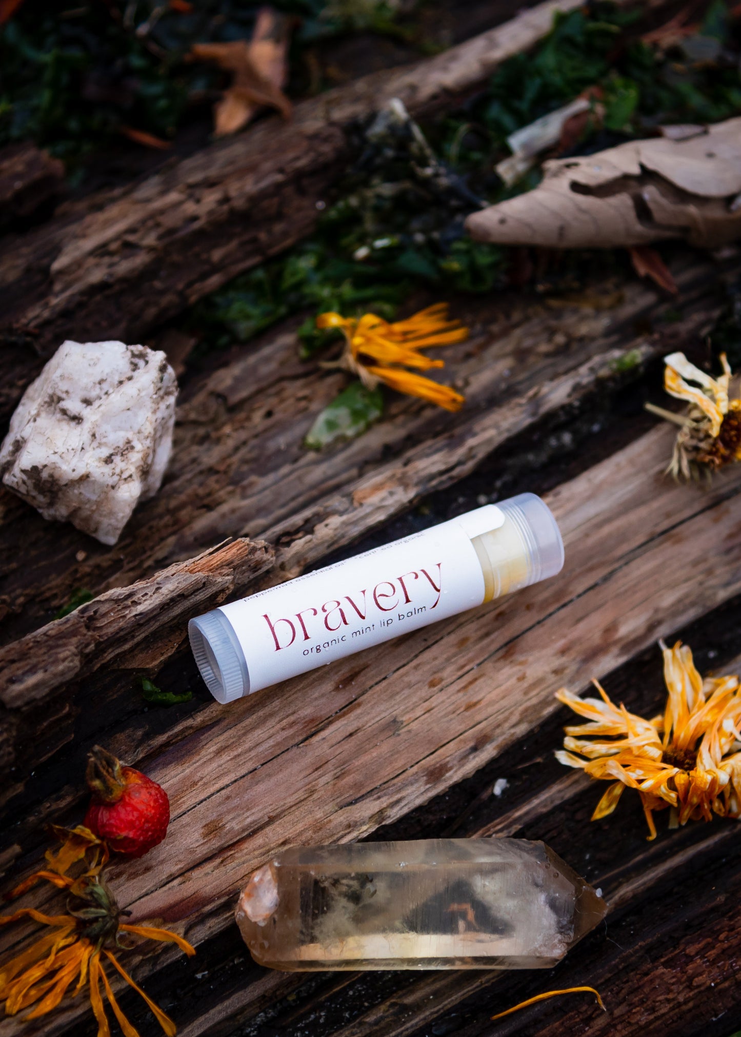 BRAVERY Organic Mint Lip Balm
